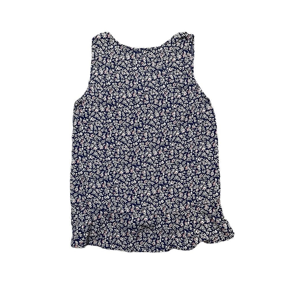 MODODOC Floral Sleeveless Blouse Size Small - Picture 2 of 6